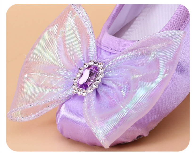 Multi-scene kids dance shoes for ballet and posture practice