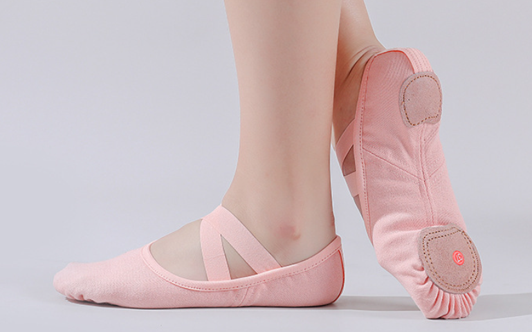 Women's Ballet Dance Shoes Elastic Fabric Breathable Ballet Slippers for Kids & Adults Model B22