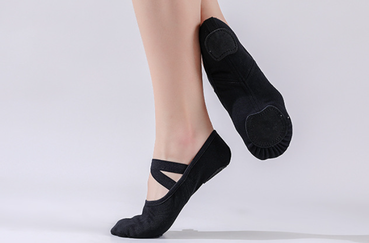 Women's Ballet Dance Shoes Elastic Fabric Breathable Ballet Slippers for Kids & Adults Model B22