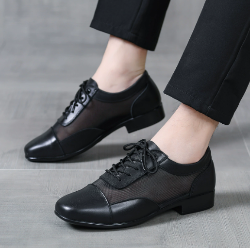 Elegant gentleman style formal dance shoes for men