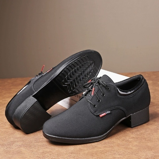 Non-slip soft sole square dance jitterbug shoes for men
