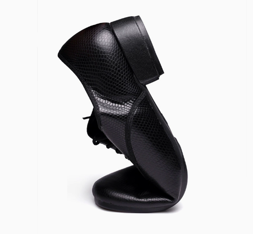 Comfortable flexible sole men square dance performance shoes
